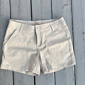 Prana Women's Light Tan Cargo Shorts